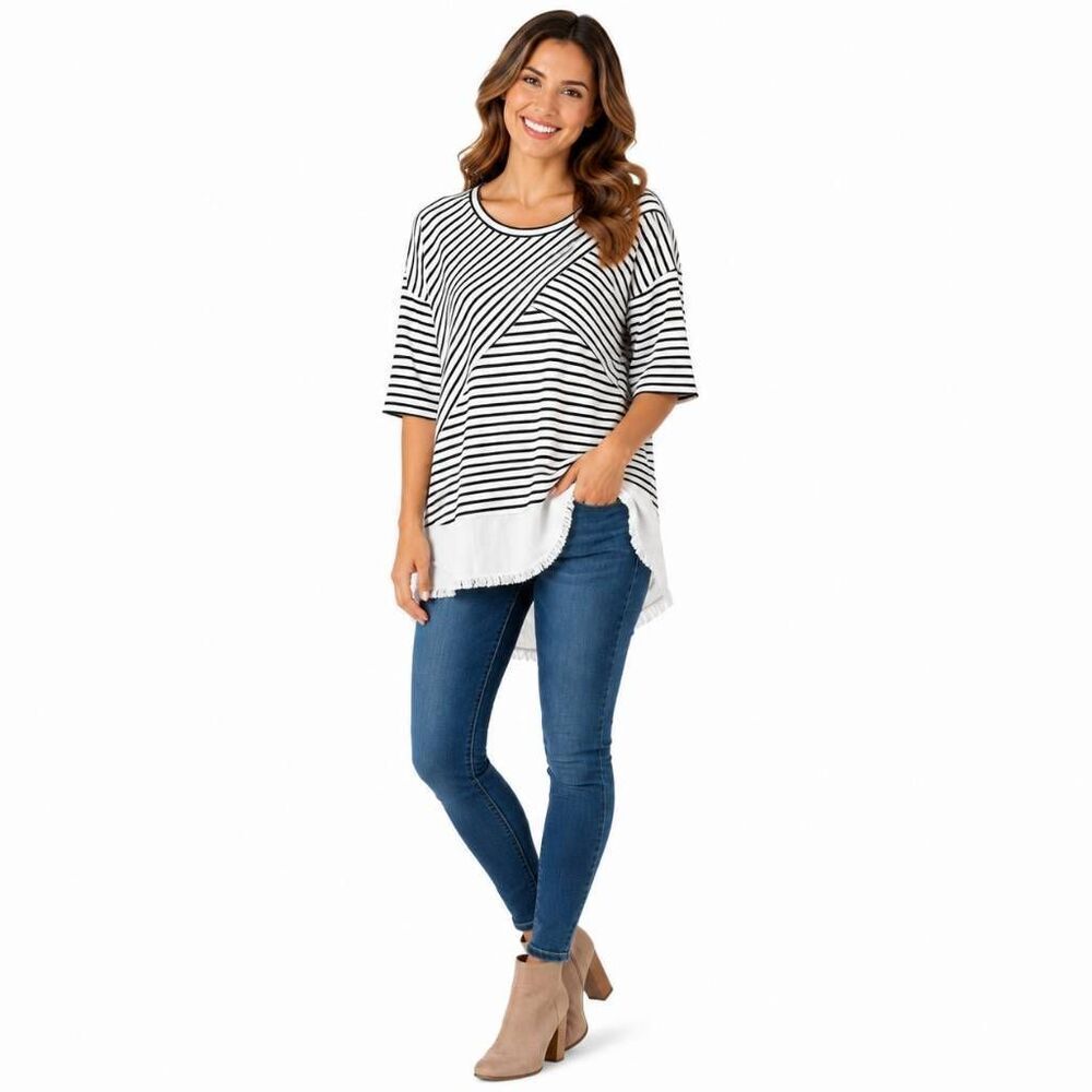 Umgee SMALL Black/White Tunic